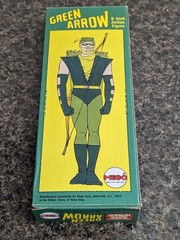 Mego 51300/1 Green Arrow Complete In Box 8in Action Figure DC Comics
