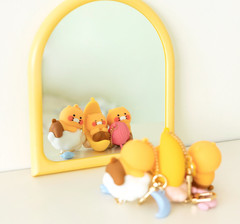Kakao Friends Choonsik Figure Keyring Keychain Bag Charm Yarn Moon Cloud