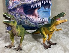 Dinosaurs Bundle 6 Figures Toys and a Pillow 1 Dinosaur With Sound