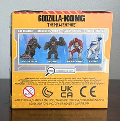 Metalfigs Skar King Godzilla X Kong The New Empire Godzilla Jada Key Chains 2024