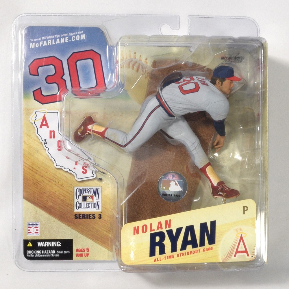 2006 Mcfarlane Nolan Ryan Cooperstown Collection Series 3 Angels Figure NEW