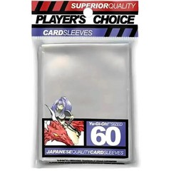 Clear Protective Card Sleeves (60 Count, Yu-Gi-Oh! Size: 62x89mm) – Japanime Gam