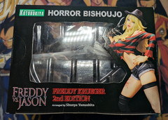 KOTOBUKIYA Freddy Krueger Vs Jason 2nd Edition Bishoujo Statue Figure In Box