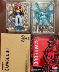 SAVAGE DUO Super Saiyan 4 Gogeta Demoniacal Fit 1/12 Action Figure Official