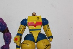 VTG 1986 Inhumanoids Liquidator & Auger Figures Loose Nice 1980s HTF Cartoon