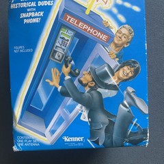 Vintage 1991 Kenner Bill & Ted’s Excellent Adventure Phone Booth Opened Unused