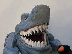 VINTAGE 1994 MATTEL STREET SHARKS BLADES ACTION FIGURE STREEX ROLLER TOY NICE