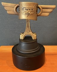 Disney Parks California Adventure Cars Land Piston Cup Champion Trophy 7″