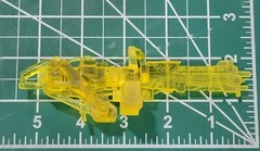 Custom Resin Yellow Construct Gatling Gun for 1:10 Figures Lantern Sinestro DC