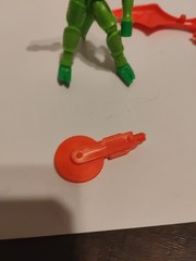 Vintage Micronauts 1978 Repto Alien 100 Percent Complete. Green Brain.