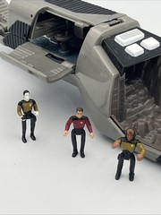 1995 Playmates Star Trek Innerspace Type II Phaser Mini Playset w/ Figures
