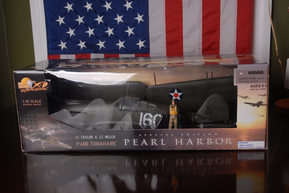 Ultimate Solder Xtreme Detail P-40B #160 Pearl Harbor Tomahawk 1:18