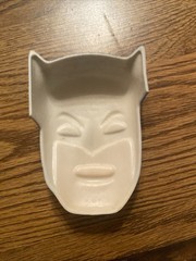 Retro Batman 1977 Wilton DC Comics Batman Mask Plastic Vntg Cake Topper Decor