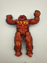 Vintage 1986 Loose Inhumanoids Magnokor Lava Rock Monster 7″ Action Figure VTG