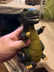 Land Before Time Sharptooth Tyrannosaurus Rex Hand Puppet Figure 1988 Pizza Hut
