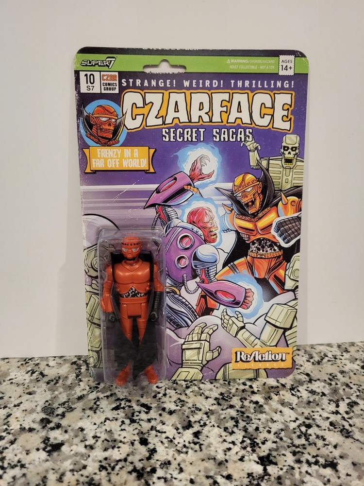 Czarface Secret Sagas 2024 3.75″ SUPER 7 ReAction NEW MOC