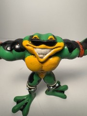 Nintendo Battletoad RASH Bendable Figure Just Toys 1992 Rare Ltd.