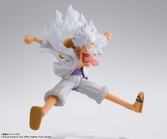 SHF One Piece Monkey D. Luffy Gear 5 Straw Hat Luffy 6″ Anime KO Action Figure