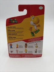 Jakks Pacific Super Mario Yellow Yoshi Figure Nintendo Brand New Sealed