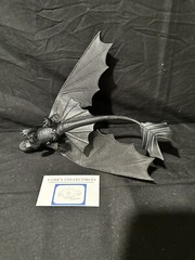 2013 Toothless Wild Night Fury missile fire attack action figure 11″ black tail