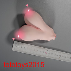 1/6 1:12 Female Big Bust Breast Cover Model For 12” 6” Action Figure Body Toy