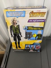 2017 Avengers: Infinity War Titan Hero Power FX Black Widow NIB