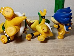 26-PK KOOPA KIDS 2.5″ LOT Super Mario Nintendo Jakks Roy Lemmy Iggy Bowser Clown