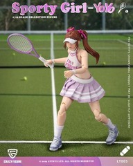LT005: Crazy Figure 1/12 Sport Girl Clothed Action Figure – YOYO