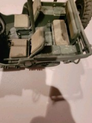 21st Century Toys – Used Ultimate Soldier Plastic U.S.A Military Jeep #20321727