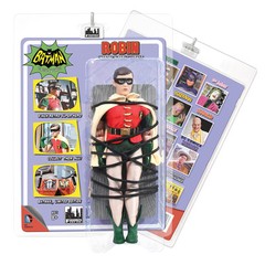 Batman 66 Classic TV Show Retro Style 8 Inch Figures Heroes In Peril Robin