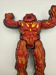 Vintage 1986 Loose Inhumanoids Magnokor Lava Rock Monster 7″ Action Figure VTG