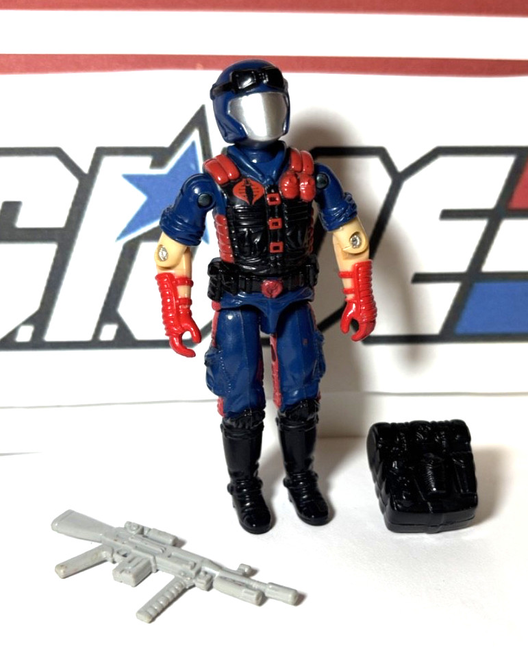 GI Joe Cobra Viper Vipers 1986 v1 *100% COMPLETE, Near Mint!* Vintage ARAH Tight