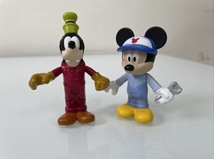 Disney 2016 Mattel Car Mechanic Mickey Mouse & Goofy Figures 3″ – Replacement