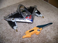 Power Rangers Time Force Deluxe Time Shadow Megazord