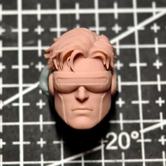 1/12 1/10 1/18 Scale The Cyclops Man Head Sculpt Unpainted Fit 6″ ML SHF Neca