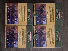 4 Set Lot 2026 NECA TMNT Punk Disguise Teenage Mutant Ninja Turtles Nickelodeon