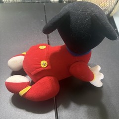 Vtg Disney Crawling Battery Operated Baby Mickey Mouse in PJs 1995 Plush WORKS