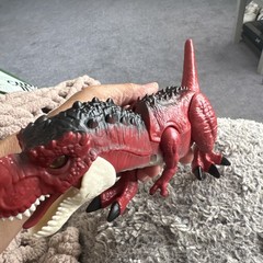 Zuru Robo Alive Dino Action T-Rex Dinosaur Red 10″ Roaring Action Dino Works