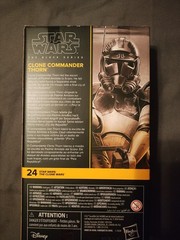 Star Wars The Black Series CLONE COMMANDER THORN Target Exclusive Clone Wars #24