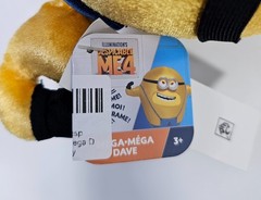 Despicable Me Mega Minions Plush Toys Superhero Super Dave + Jerry – NEW NWT