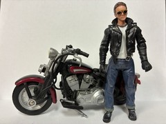 Indiana Jones 3.75” Hasbro KOTCS Mutt Williams w/ Motorcycle Loose Complete