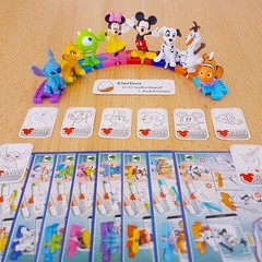 RARE 100 YEARS DISNEY FIGURINES COMPLETE SET KINDER 2023 LIMITED SPECIAL EDITION