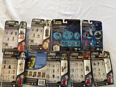 Star Wars Action Figure Lot Hasbro Saga Collection Clone Trooper Boba Fett Jango