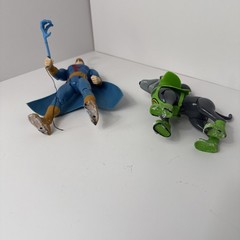 Toynami DYNOMUTT & Blue Falcon Deluxe Box Set 2003 Hanna-Barbera w/Acessories