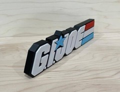 GI JOE Display Sign Cobra Display Sign. Custom signs done as well.