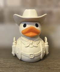 Cowboy Gunslinger Duck – Jeep Ducking Gift – Cruises – Collectibles