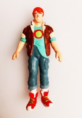 1991 CAPTAIN PLANET 6 Action Figures by Applause, Linka, Kwame, Mati, Wheeler +