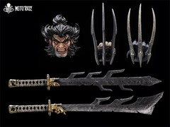 In Stock Metytoyz Demon Slayer Shura Takigawa Oni Samurai 1/10 Action Figure New