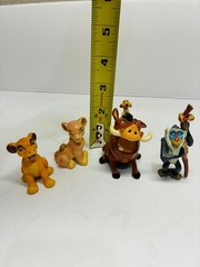 Vintage Disney The Lion King Action Figure Toy Lot Of 4 Nice Looking Set