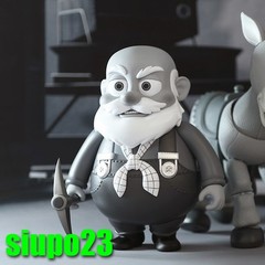 Herocross ~ HVS #029S Toy Story Stinky Pete Figure B/W Version